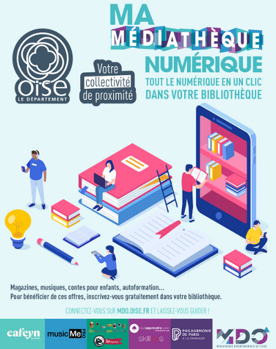 AFFICHE mediatheque numerique